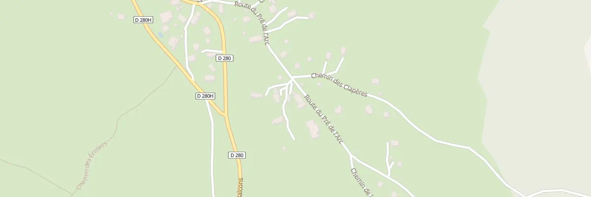 Plan du 7 Che de la Chaumiere à Laval-en-Belledonne