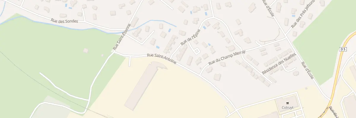 Plan du 21 Rue de l’Epine à Miserey-Salines