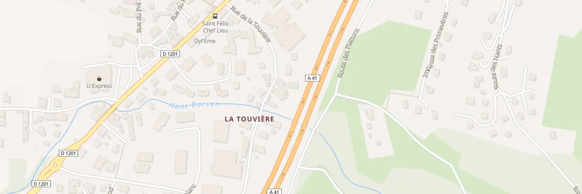 Plan du 187 Rue de la Touvière à Saint-Félix