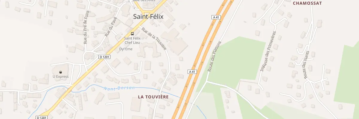 Plan du 127 Rue de la Touvière à Saint-Félix