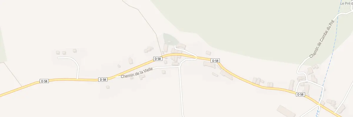 Plan du 5026 La Vielle à Aspres-lès-Corps