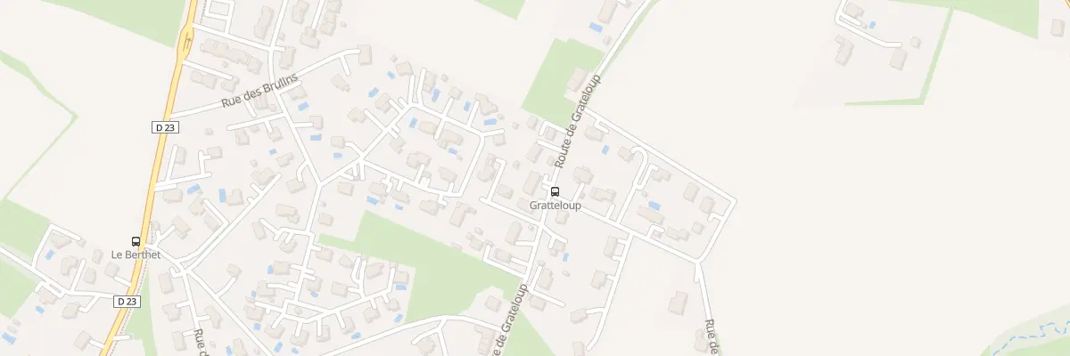 Plan du 627 Rte de Grateloup à Valleiry
