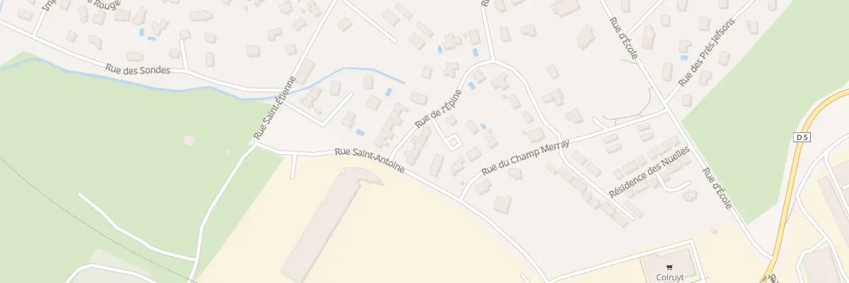 Plan du 15 Rue de l’Epine à Miserey-Salines