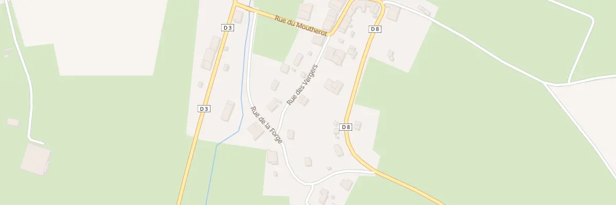 Plan du 3 Rue des Vergers à Traves