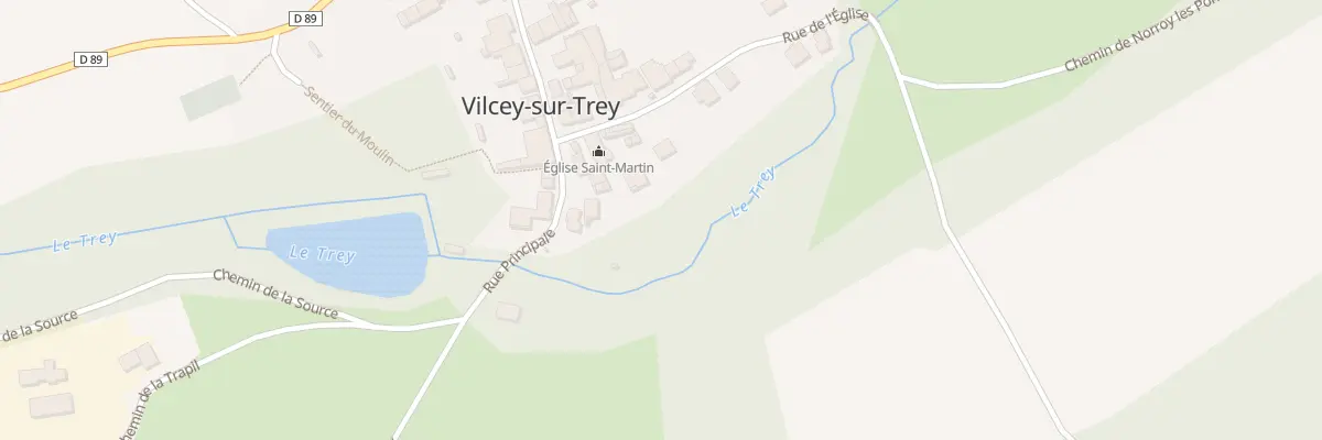 Plan du 15 Rue de l’Eglise à Vilcey-sur-Trey