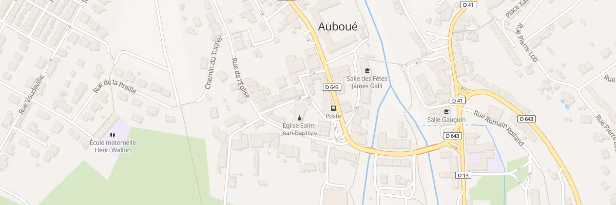 Plan du 6 Rue Emile Chemine à Auboué