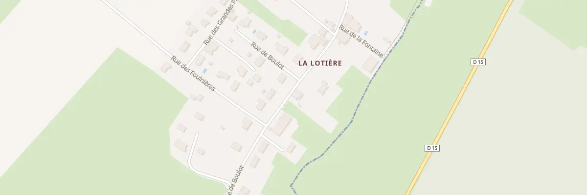 Plan du 21B Rue de Boulot à Chaux-la-Lotière