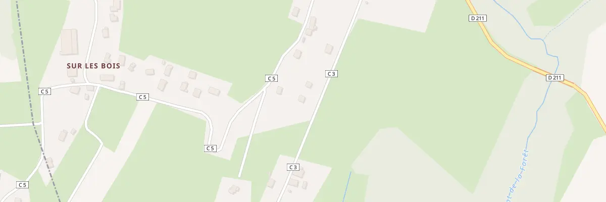 Plan du 705 Rte de la Forêt à Saint-Ours