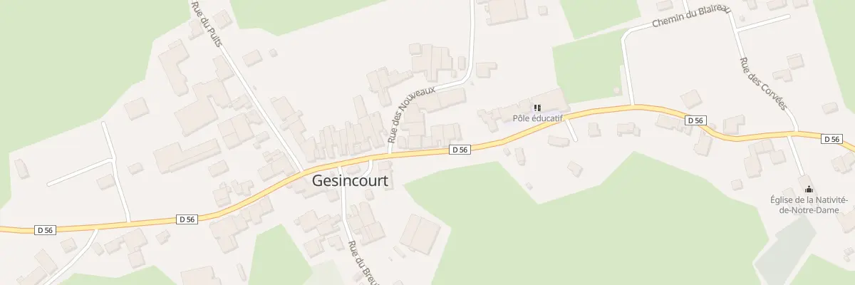Plan du 17 Gr Grande Rue à Aboncourt-Gesincourt