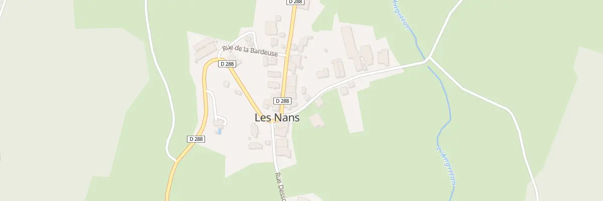 Plan du 4 Rte de Chapois aux Nans