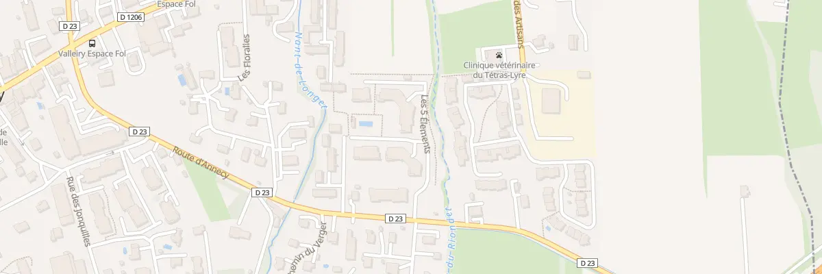 Plan du 379 Rue des hirondelles à Valleiry