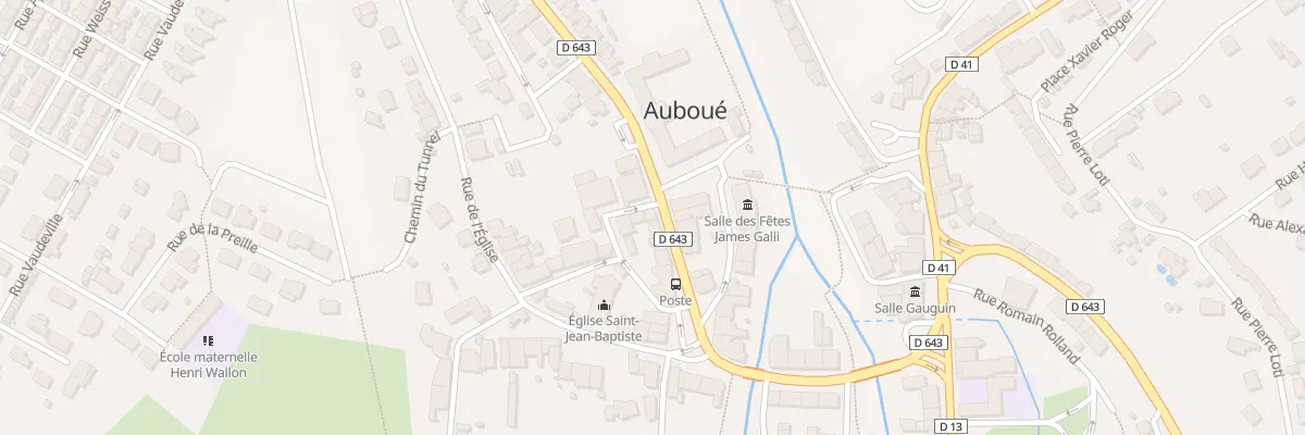 Plan du 1 Rue Emile Chemine à Auboué