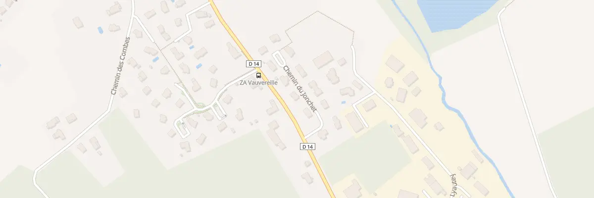 Plan du 3 Che du Jonchet à Geneuille
