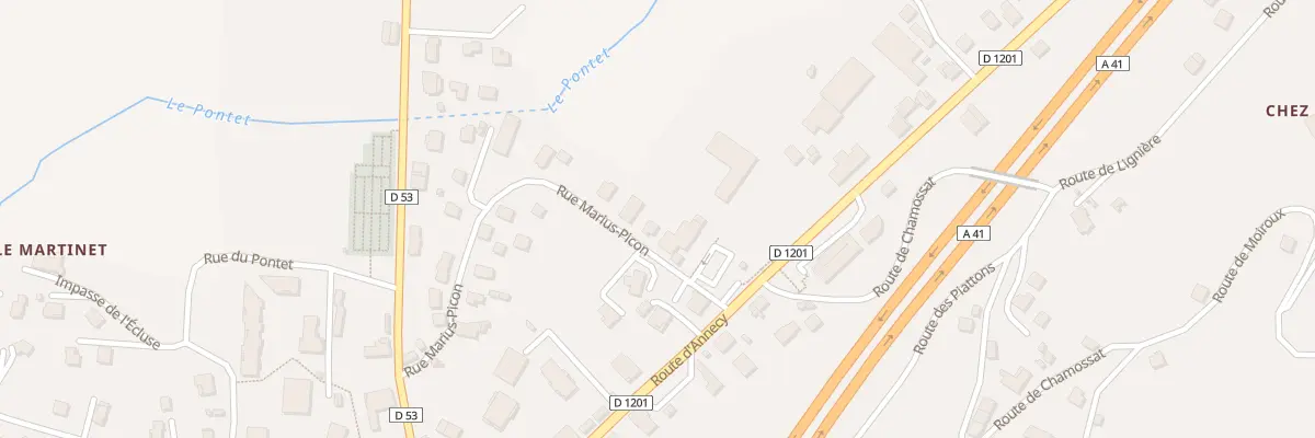 Plan du 287 Rue Marius Picon à Saint-Félix