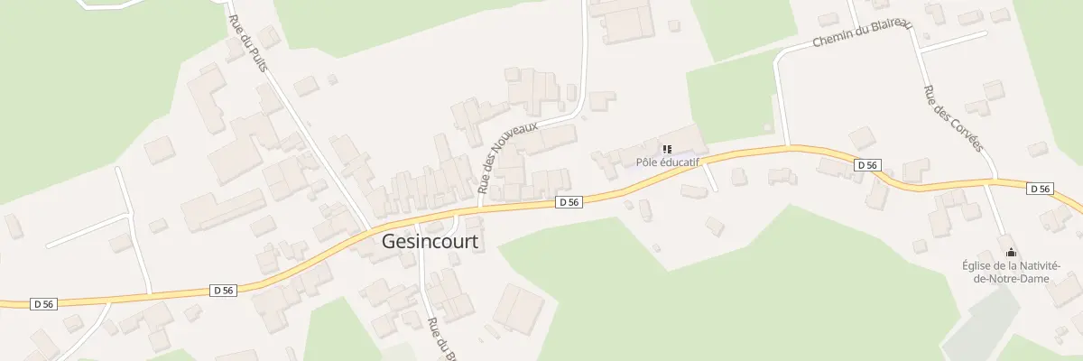 Plan du 19 Gr Grande Rue à Aboncourt-Gesincourt