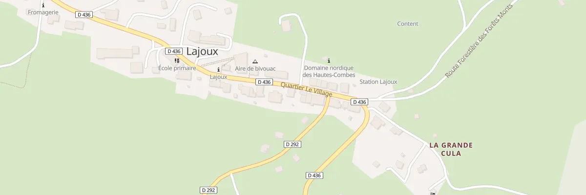 Plan du 48 Qua Le Village à Lajoux
