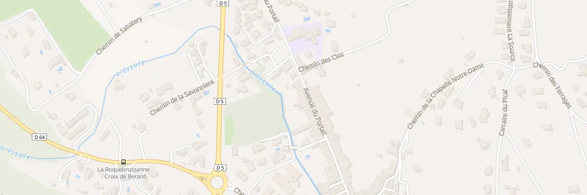 Plan du 29 Av du Portail à La Roquebrussanne