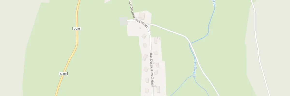 Plan du 8 Rue Dessous les Chenes aux Nans