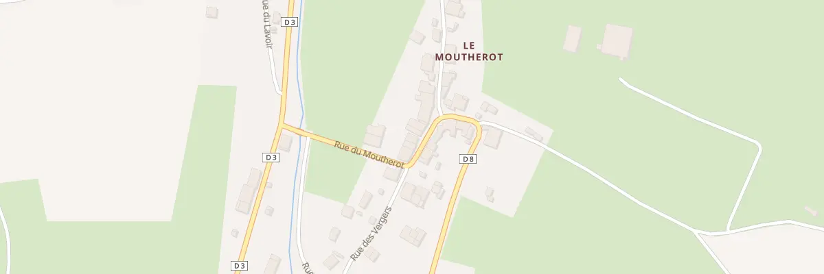 Plan du 4 Rue du Moutherot à Traves