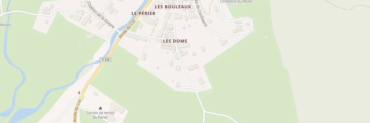 Plan du 143 Chem des Doms à Chantepérier