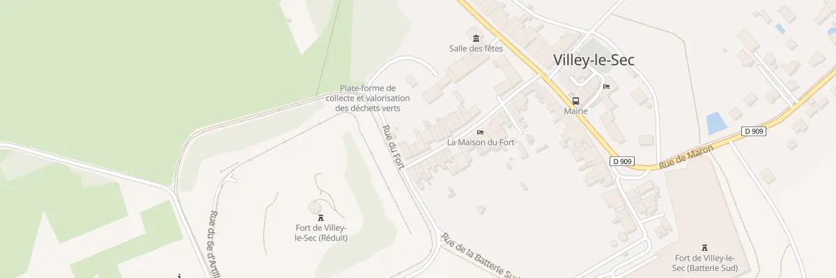 Plan du 26 Rue du Fort à Villey-le-Sec