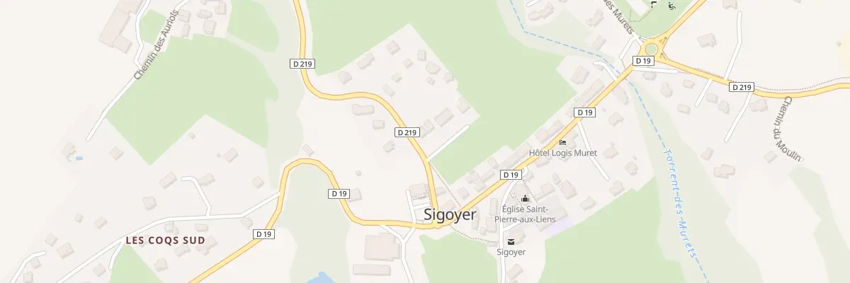 Plan du 5087A Le Village à Sigoyer