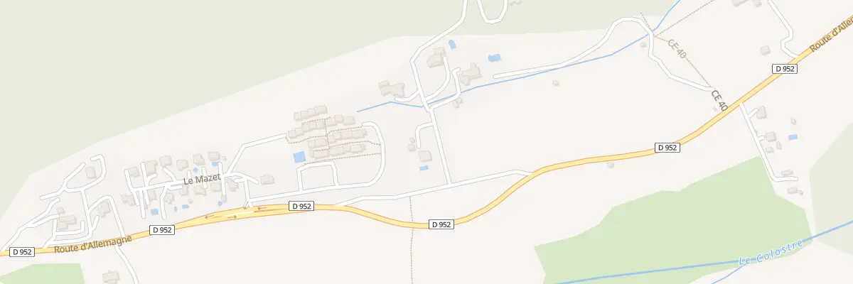 Plan du 5015A Le Pont à Saint-Martin-de-Brômes
