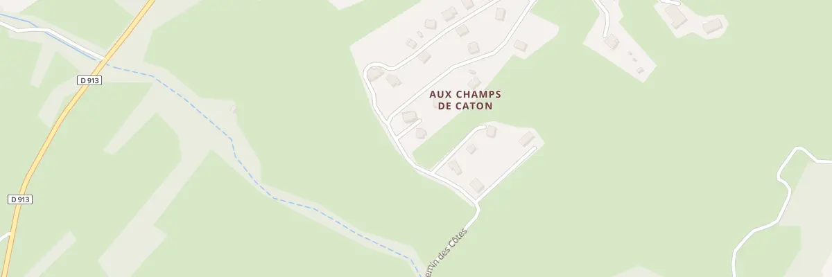 Plan du 363 Che des Côtes à Trévignin
