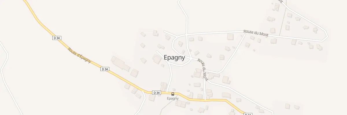 Plan du 321 Rte du Mont à Jonzier-Épagny