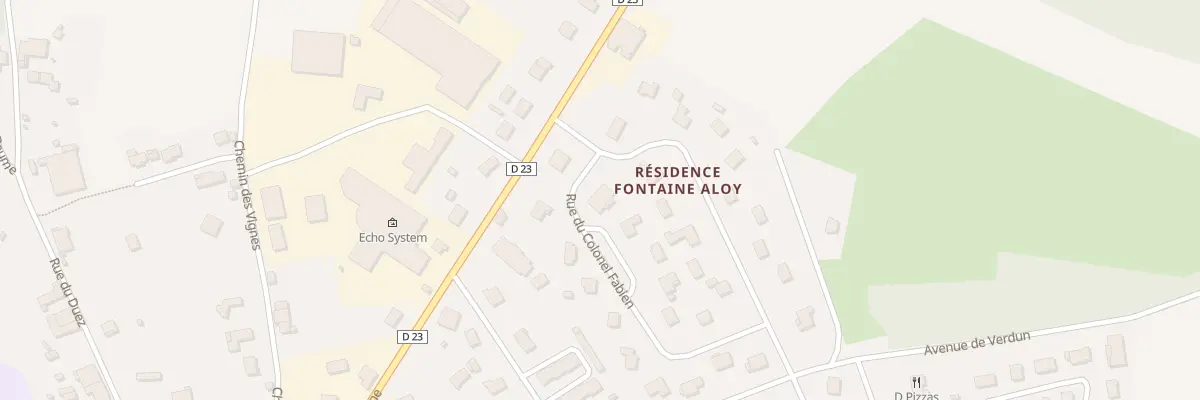 Plan du 1 Rue du Colonel Fabien à Scey-sur-Saône-et-Saint-Albin