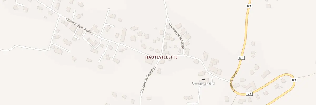 Plan du 23 Che des Seylard à Hauteville-sur-Fier