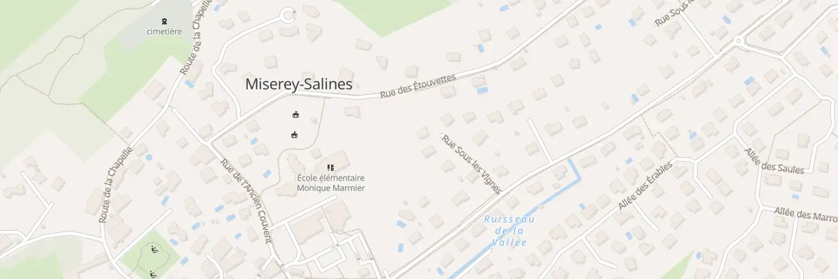 Plan du 9C Rue sous les Vignes à Miserey-Salines
