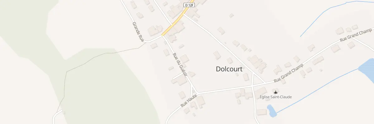 Plan du 5 Rue du Guéoir à Dolcourt