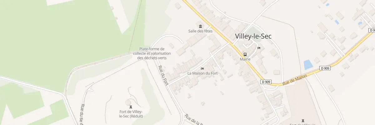 Plan du 16 Rue du Fort à Villey-le-Sec