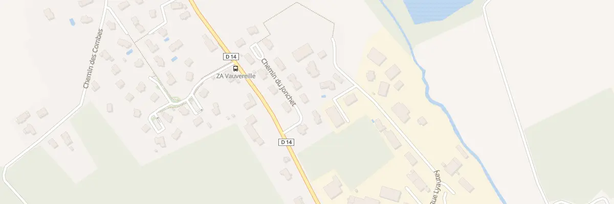 Plan du 6 Che du Jonchet à Geneuille