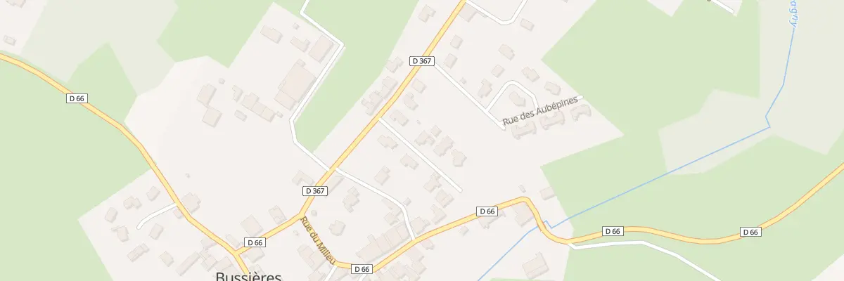 Plan du 6B Rue des Cerisiers à Bussières