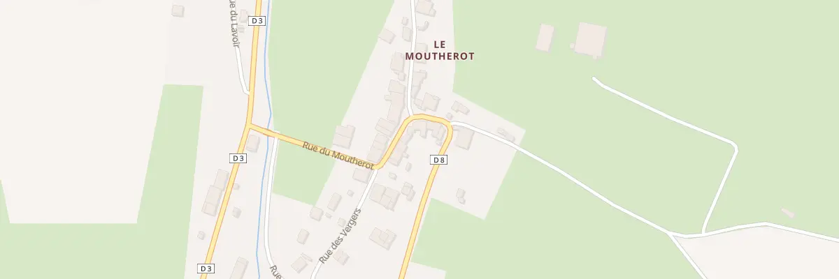 Plan du 9 Rue du Moutherot à Traves