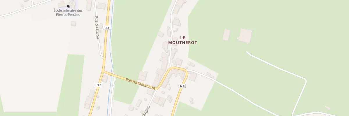 Plan du 6 Rue du Moutherot à Traves