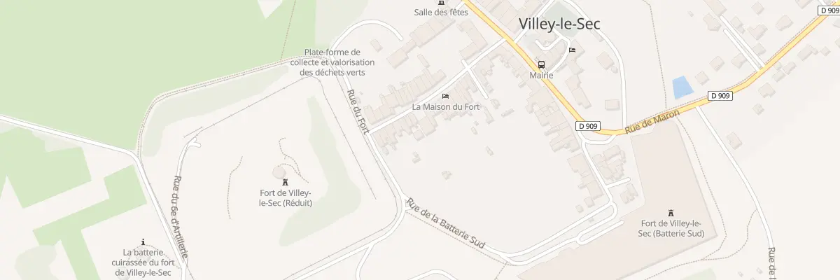 Plan du 27 Rue du Fort à Villey-le-Sec