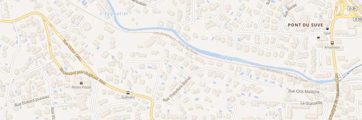 Plan du 133 Rue Theodore Botrel à Toulon