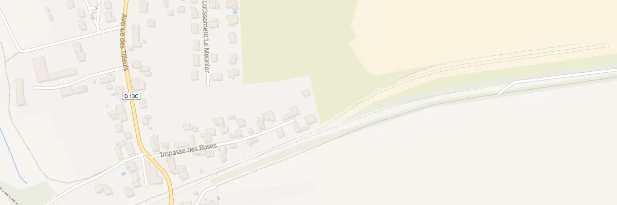 Plan du 21 Imp des Roses à Batilly
