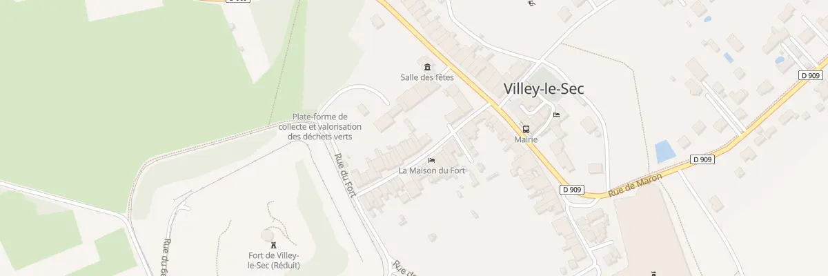 Plan du 10 Rue du Fort à Villey-le-Sec