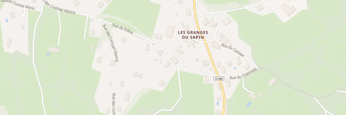 Plan du 5 Rue du Champ de la Croix à Chenecey-Buillon