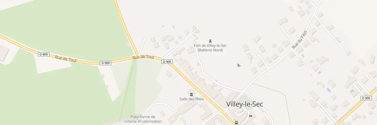 Plan du 32 Rue de Toul à Villey-le-Sec