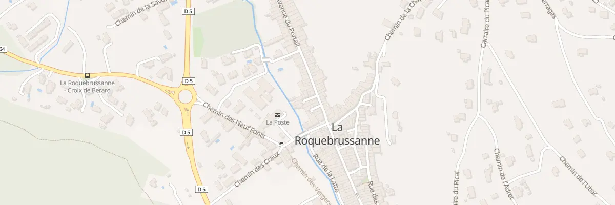 Plan du 3 Imp de la Petite Fontaine à La Roquebrussanne