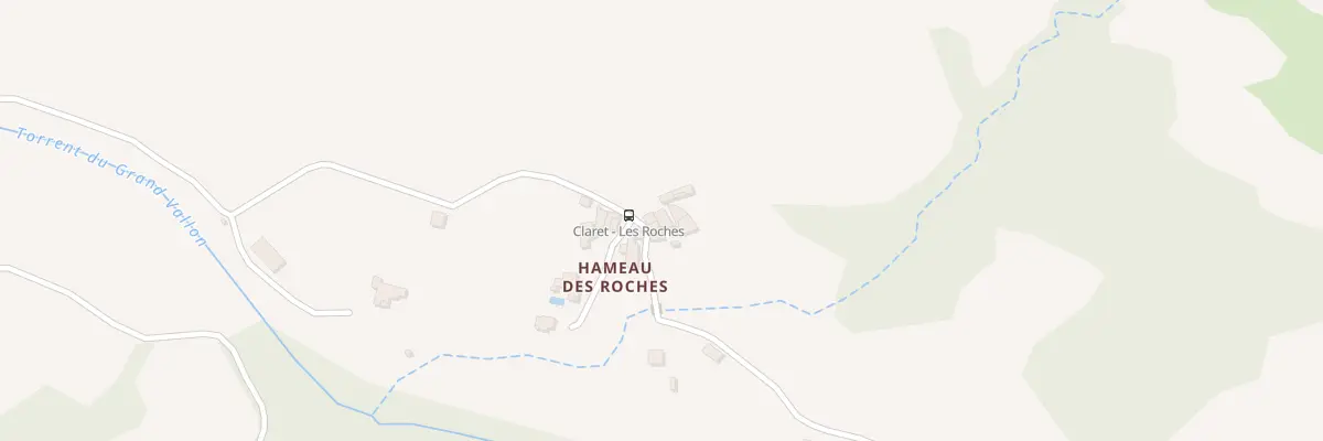 Plan du 9 Hameau des Roches à Claret
