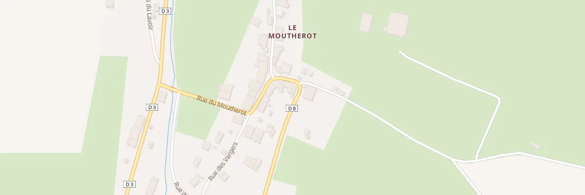 Plan du 13 Rue du Moutherot à Traves