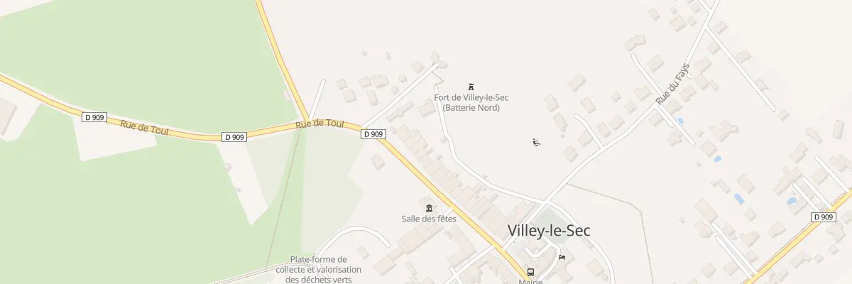 Plan du 30 Rue de Toul à Villey-le-Sec
