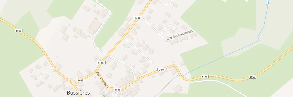 Plan du 2A Rue des Cerisiers à Bussières