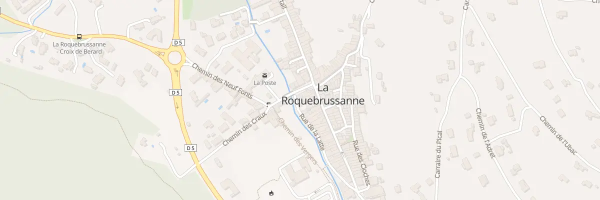 Plan du 27 Rue de la Latte à La Roquebrussanne